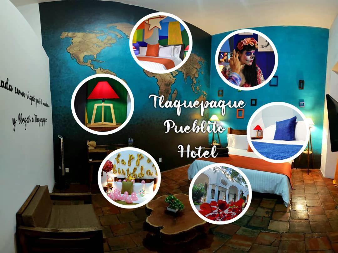 Tlaquepaque Pueblito Hotel Bagian luar foto